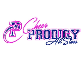 Cheer Prodigy All-Stars  logo design by DreamLogoDesign