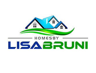 Homes By Lisa Bruni  logo design by ammad