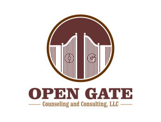 Open Gate Counseling and Consulting, LLC logo design by ekitessar