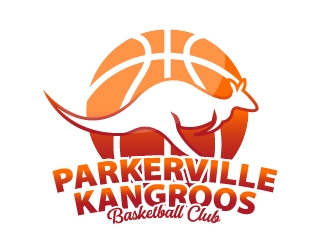 Parkerville Kangaroos Basketball Club logo design by ZQDesigns