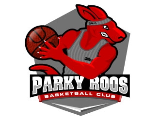 Parkerville Kangaroos Basketball Club logo design by DesignPal