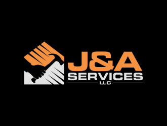 J&A Services logo design by Dakon