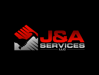 J&A Services logo design by Dakon