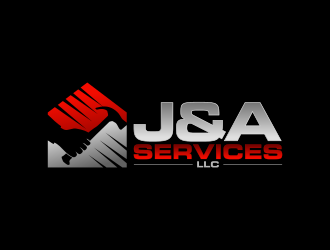 J&A Services logo design by Dakon