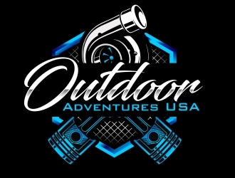 Outdoor Adventures USA logo design by xteel
