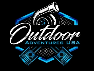 Outdoor Adventures USA logo design by xteel