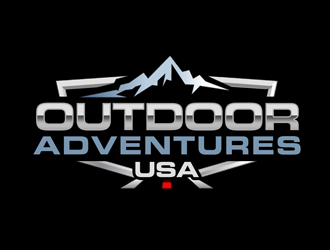 Outdoor Adventures USA logo design by kunejo