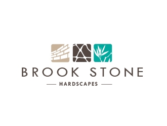 Brook Stone Hardscapes logo design by avatar
