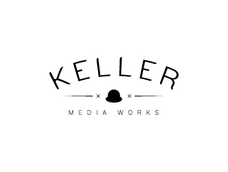 Keller Media Works logo design by blink