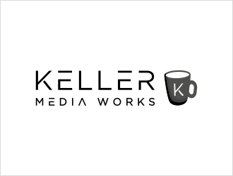 Keller Media Works logo design by Shabbir