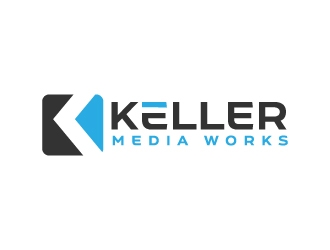 Keller Media Works logo design by jaize