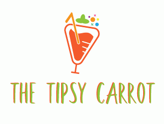 The Tipsy Carrot  logo design by murasakura