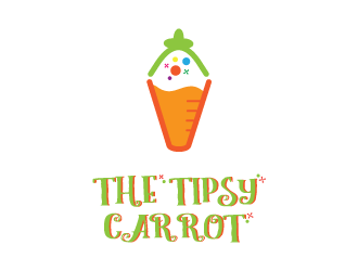The Tipsy Carrot  logo design by murasakura