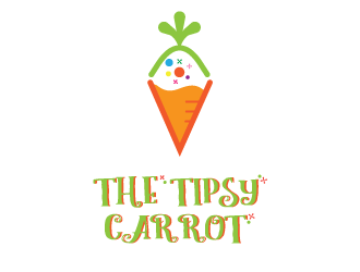The Tipsy Carrot  logo design by murasakura