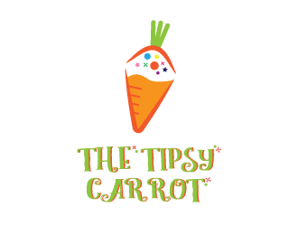 The Tipsy Carrot  logo design by murasakura