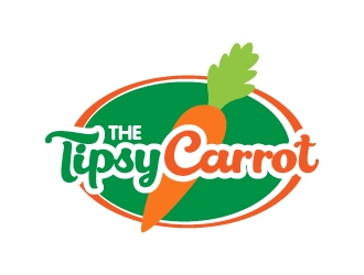The Tipsy Carrot  logo design by jaize