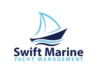 Swift Marine Yacht Management logo design by karjen