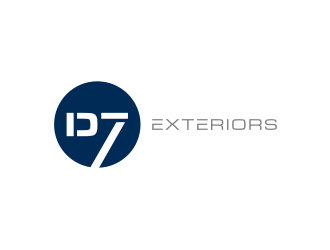 D7 Exteriors logo design by scolessi