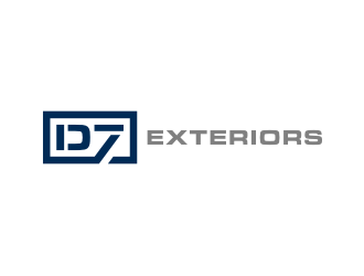 D7 Exteriors logo design by scolessi