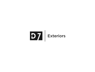 D7 Exteriors logo design by uptogood