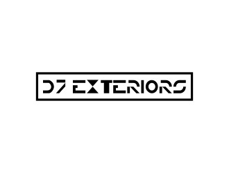D7 Exteriors logo design by JessicaLopes