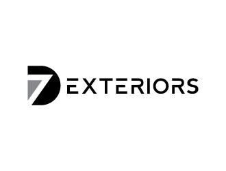 D7 Exteriors logo design by sanworks
