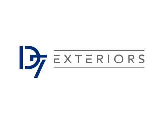 D7 Exteriors logo design by ingepro