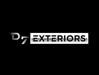 D7 Exteriors logo design by Eliben