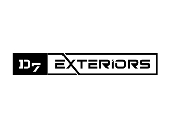 D7 Exteriors logo design by aura