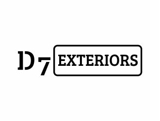 D7 Exteriors logo design by 48art
