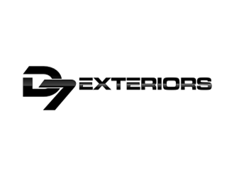 D7 Exteriors logo design by sheilavalencia