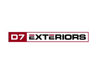 D7 Exteriors logo design by akhi