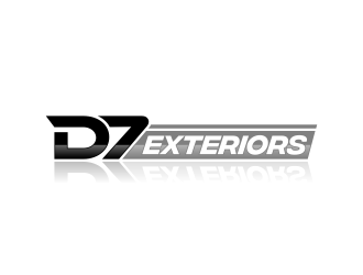 D7 Exteriors logo design by IrvanB