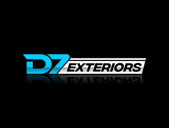 D7 Exteriors logo design by IrvanB