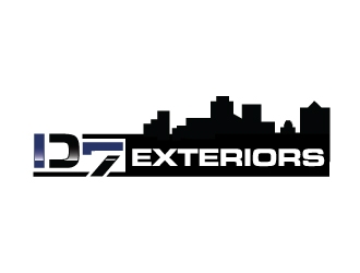 D7 Exteriors logo design by moomoo