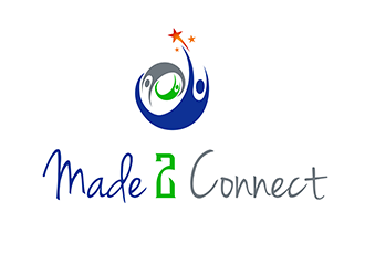Made 2 Connect logo design by 3Dlogos