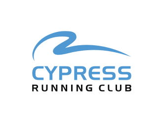 Cypress Running Club logo design by mbamboex