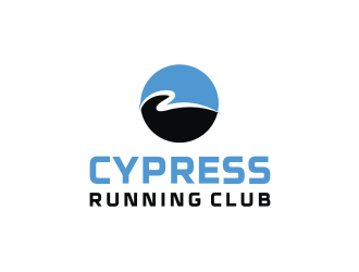 Cypress Running Club logo design by mbamboex