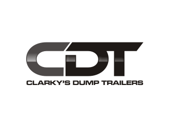 Clarky’s Dump Trailers (CDT) or CDT Rentals  logo design by BintangDesign