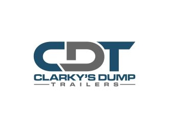 Clarky’s Dump Trailers (CDT) or CDT Rentals  logo design by agil