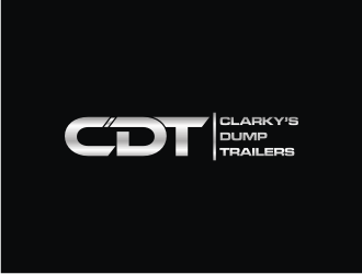 Clarky’s Dump Trailers (CDT) or CDT Rentals  logo design by andayani*