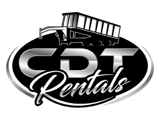 Clarky’s Dump Trailers (CDT) or CDT Rentals  logo design by MAXR