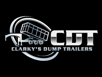 Clarky’s Dump Trailers (CDT) or CDT Rentals  logo design by uttam