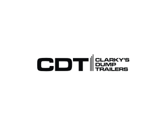 Clarky’s Dump Trailers (CDT) or CDT Rentals  logo design by narnia