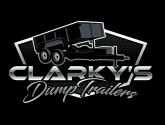 Clarky’s Dump Trailers (CDT) or CDT Rentals  logo design by DreamLogoDesign