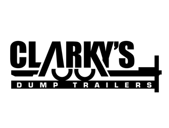 Clarky’s Dump Trailers (CDT) or CDT Rentals  logo design by DreamLogoDesign
