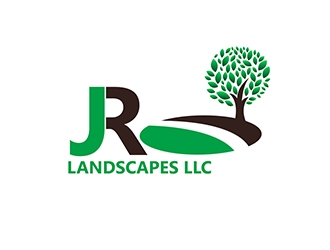 JR Landscapes LLC logo design by XyloParadise