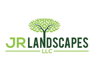 JR Landscapes LLC logo design by MAXR