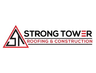 Strong Tower Roofing & Construction logo design by MAXR