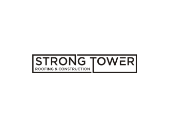 Strong Tower Roofing & Construction logo design by Barkah